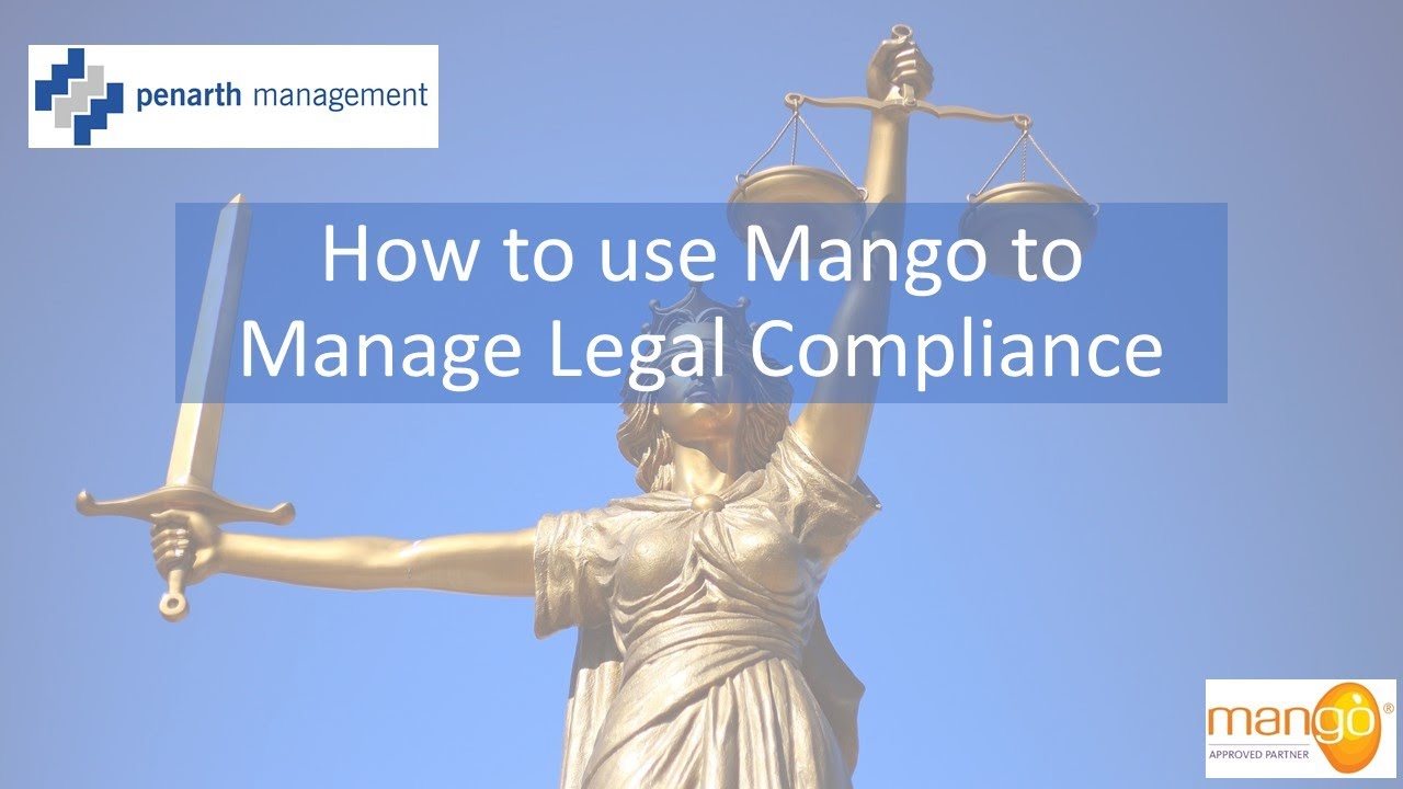 Mango legal compliance YouTube
