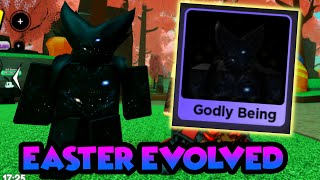 Crafted the new Evolved fighter In Easter Island Anime Fighters