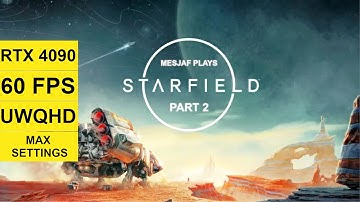 Starfield Gameplay part 2 - New Atlantis (60FPS, UWQHD, No Commentary)