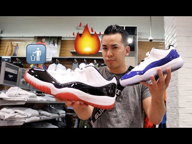 jordan 11 low concord sketch on feet