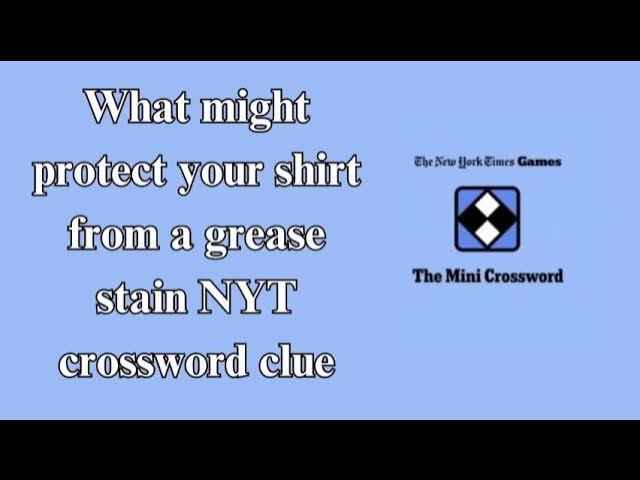 What Might Protect Your Shirt from a Grease Stain: Top Tips