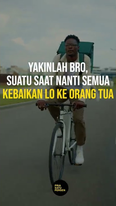 Keluarga lo BERUNTUNG punya lo, bro