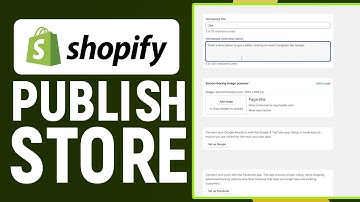 How To Publish Your Shopify Store (Easy)