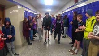 NHS Indoor Track State Championships Send Off Video 2023