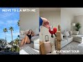 I moved to la  new apartment tour home shopping