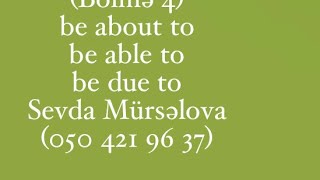 Be About Tobe Able Tobe Due To