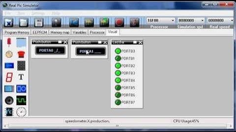 PIC16F88 bicycle speedometer