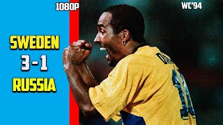 Sweden vs Russia 3 - 1 Exclusive Highlight & All Goals World Cup 94 Full HD