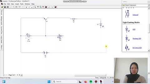 TUGAS RANGKAIAN SENSOR CAHAYA MENGGUNAKAN APLIKASI LIVEWIRE, NAMA:HABIBA, TI-1, KELOMPOK 1