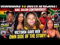 Ghana vs South Africa 🇿🇦 Tension? Victoria tells her side of the story!