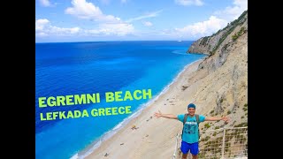 Egremni - an amazingly beautiful beach in Lefkada, Greece / Плаж Егремни на остров Лефкада, Гърция