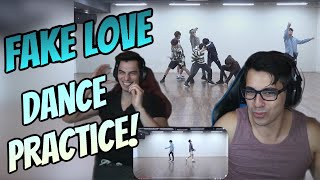 [CHOREOGRAPHY] BTS (방탄소년단) 'FAKE LOVE' Dance Practice (Reaction)