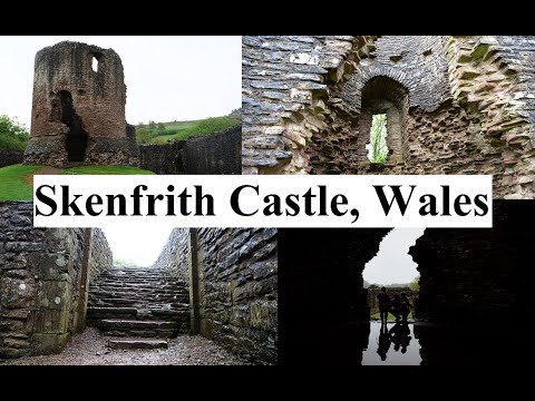 SKENFRITH CASTLE, WALES I WALKING TOUR