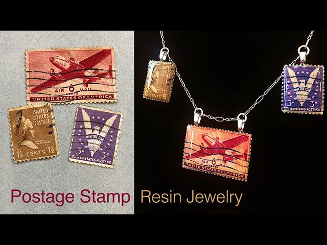 FUN Mixed Media Art Journaling With Postage Stamps–Tutorial