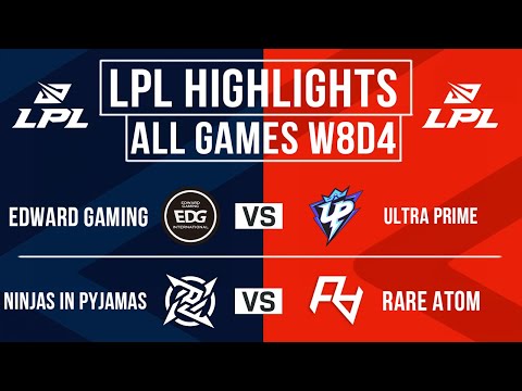 LPL Highlights ALL GAMES Week 8 Day 4 | LPL Spring 2024