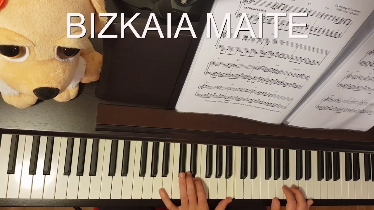BIZKAIA MAITE Benito Lertxundi  Piano