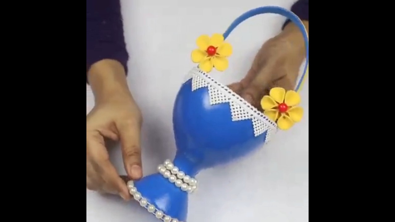 Creative Gift Basket Ideas From Plastic Bottle 🔥 