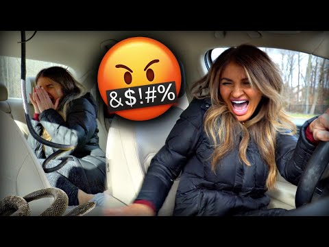SNAKE in the CAR PRANK on MOM!!