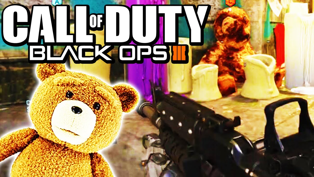 FIRST TEDDY BEAR IN BO3! - Black Ops 3 "TEDDY BEAR" Easter Egg on EVAC | Chaos