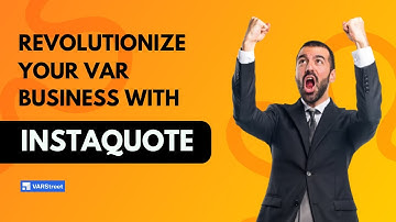 Revolutionize Your VAR Business with InstaQuote – The Ultimate Sales Quoting & Proposal Platform!