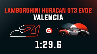 Valencia 1:29.6 - Lamborghini Huracan GT3 EVO2 - GO Setups | ACC 1.9.2