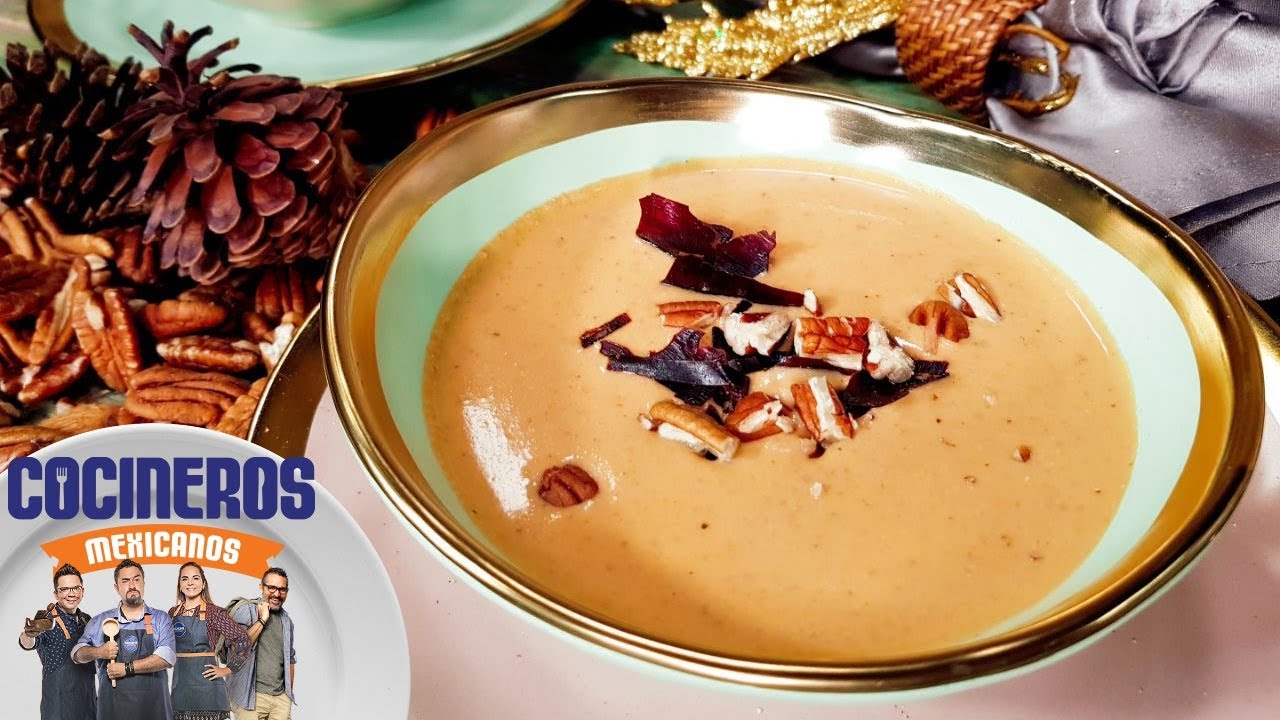 Receta: Crema de nuez | Cocineros Mexicanos