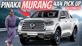 PinakaMURANG 4x4 Automatic Pick Up All-Wheel Drive Pa! | GWM Cannon Slux 4x4 AT