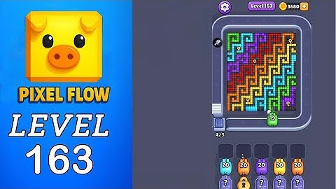 Pixel Flow Level 163 Walkthrough