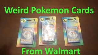 Weird POKEMON Card Find at Walmart - Off-Brand Booster NOT FAKE TCG CCG 1 Holo Rare per pack