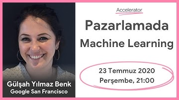 Pazarlamada Machine Learning | Gülşah Yılmaz Benk | Google Developers Turkey Accelerator
