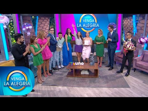 Así se despidió Cynthia de Venga la Alegría. ¡Nos cuenta sus planes! | Venga La Alegría