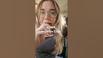 ASMR Invisible Clips, clipping up your hair #asmr #tingles