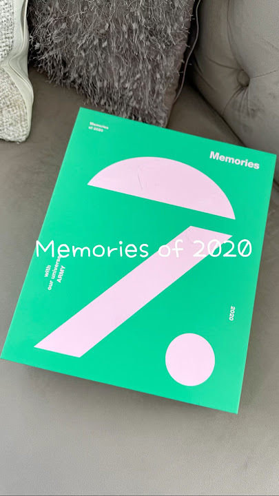 【BTS開封】Memories of 2020 #bts #armyvlog #army #btsarmy #kpop #unboxing #shorts #memories #방탄소년단