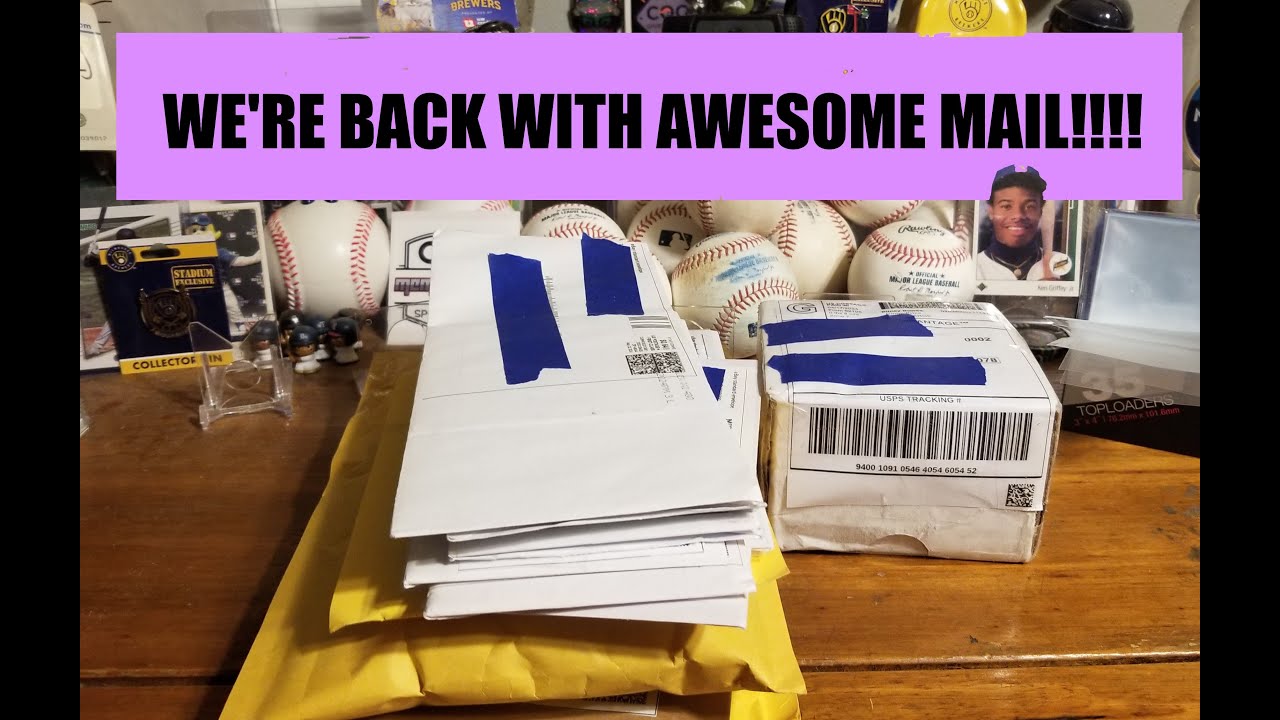 WE'RE BACK!!!!! AWESOME MAIL DAY!!!!! - YouTube