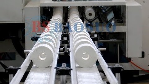 【BAOSUO】YD-PL450C Non-Stop Toilet Roll Kitchen Towel Rewinder Line/Making Machine 1#