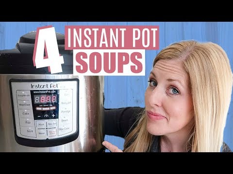 The BEST Instant Pot Fall Soups! Dump and Go Recipes - Perfect for Beginners