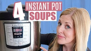 The BEST Instant Pot Fall Soups! Dump and Go Recipes  Perfect for Beginners