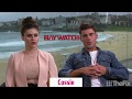 Zac Efron and Alexandra Daddario attempt Aussie slang