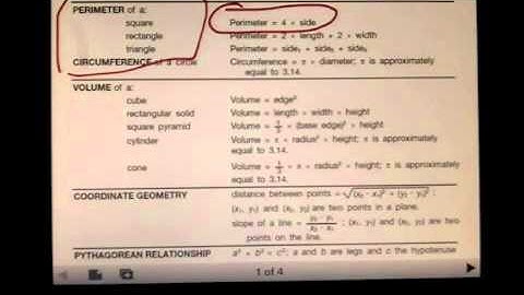 Test Metrics GED Math #1