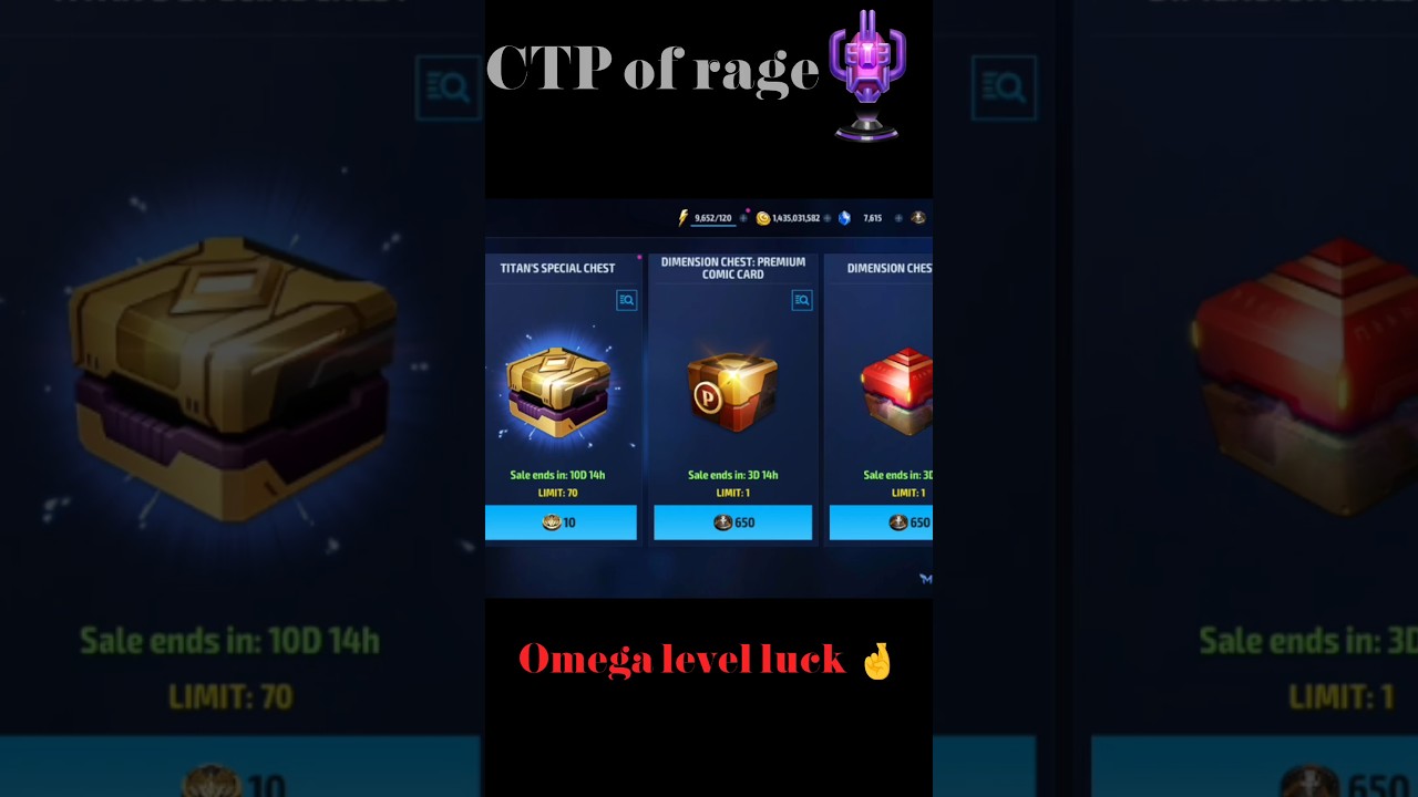 😎 CTP of rage Trick || Omega level luck 🤞|| 
