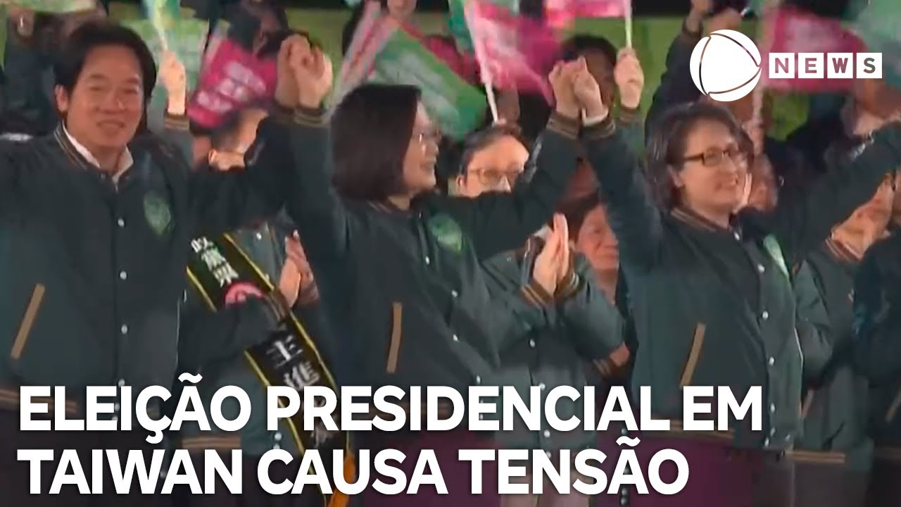 Eleição em Taiwan acende alerta para escalada de tensão