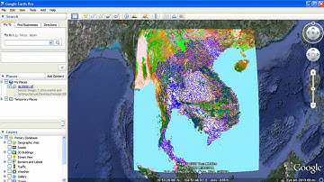 Import GIS data into Google Earth