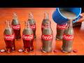 Pour cement into glass bottles and make money! Millions of people don't know this.