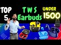 5 Best Earbuds Under 1500 in 2022 ⚡ Rankings Wise Top 5 Earbuds Under 1500 ⚡
