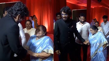 Nagarjuna Sweet Gesture Towards Megastar Chiranjeevi Mother Anjana Devi | ANR National Award 2024