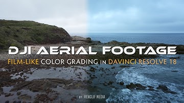 Make Your Dji Aerial Footage More Film-Like // Davinci Resolve 18 Tutorial