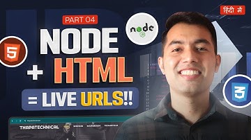 🚀 Show Links in HTML by Fetching Data from Node.js | Real-time URL Display with JSON