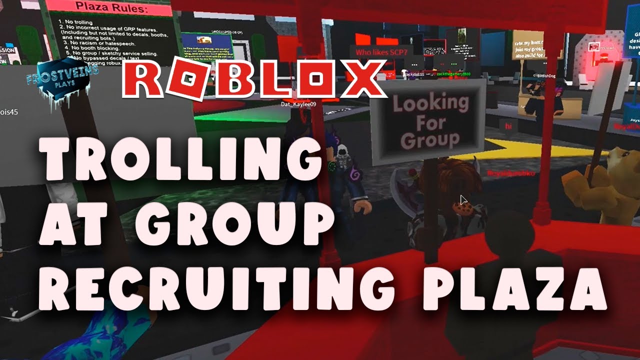 Roblox Group Recruiting Plaza Gp Script