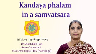Kandaya phalam in a samvatsara - Jyothishya Basics (English) screenshot 3
