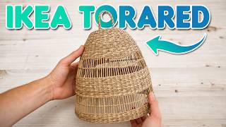 How to fit an IKEA TORARED Lamp Shade